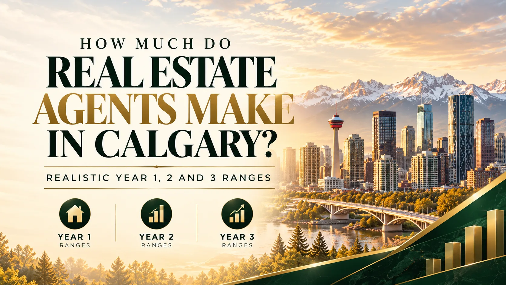 Calgary real estate agent income overview